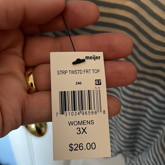 Nwt ladies 3X top - Picture 5 of 5